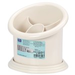 Ociekacz plastikowy na sztućce z serii ,,MOLLY" krem