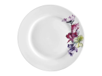 Talerz porcelanowy deserowy 19cm GARDEN biały 