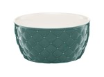 Miska/salaterka porcelanowa pikowana ,,GLAMOUR" 13,5cm mięta 