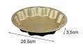 Blacha nieprzywieralna CHARLOTTE 20,5x3,5cm 22691 czarny wymiary.jpg