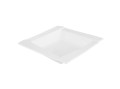 Talerz porcelanowy obiadowy głęboki kwadratowy 20cm x 20cm Kubiko