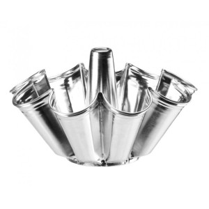 Forma stal ocynowana do babki z tuleją 21cm Platino