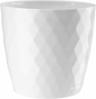 Osłonka plastikowa 18cm Cristal biała