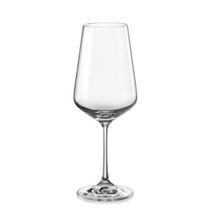 Komplet kieliszków do wina 6szt ze szkła kryształowego 550ml SANDRA 