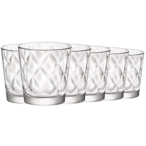 Szklanka ze szkła 6 szt do napojów ,,KALEIDO" 240ML