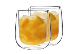 Komplet 2szt szklanek termicznych  250ml DUO  