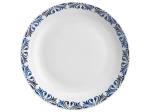 Talerz porcelanowy obiadowy płytki 26,5cm Marocco granat