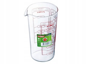 Dzbanek ze szkła z miarką 500ml classic