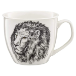 Kubek porcelanowy 550ml WILD LION