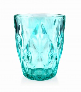 Komplet szklanek niskich 6szt 250ml Elise błękit