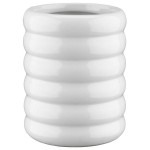 Kubek ceramiczny łazienkowy Azibo biały