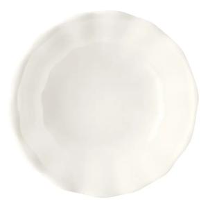 Talerz ceramiczny obiadowy płytki 27cm Diana Rustic krem