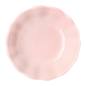 Talerz ceramiczny deserowy 19cm Diana Rustic różowy