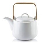 Dzbanek porcelanowy 1100 ml Happy biały