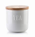 Pojemnik porcelanowy na art. sypkie Tea Modern Life h12cm