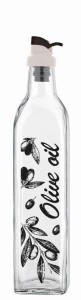 Butelka szklana ozdobna na oliwę/ocet  750ml OSLO