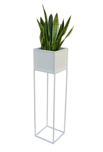 kwietnik metal loft h50 biały.jpg