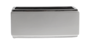 Osłonka ceramiczna  12,5cm x 22 cm Oris biała