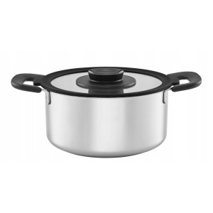 Garnek ze stali nierdzewnej z pokrywą 3,0l cm Functional Form