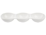 Półmisek porcelanowy 3-dzielny Adria 33cm x 10cm 