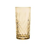 szklanka wysoka 300ml transparentna miodowa 