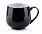Kubek porcelanowy 390ml beczułka CAL czarny