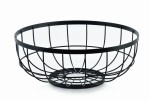 Koszyk/patera metalowy 28cm x h11,5 cm Cedric  czarny