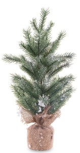 Choinka sztuczna oszroniona h37cm.