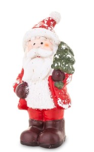 Figurka Mikołaj ceramiczny h13,5 cm.