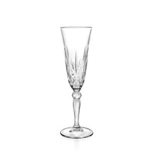 Komplet kieliszków 6szt do szampana ze szkła kryształowego 160ml MELODIA 