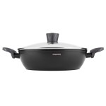 Garnek aluminiowy z pokrywką Bono 20 cm 1,6 l niski