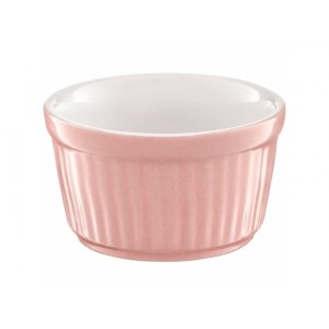 Forma ceramiczna do zapiekania ramekin Ginger 9 cm różowa 