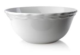PORCELANOWA SZARA MISKA AFFEK DESIGN 25 CM 3,2 LITRA
