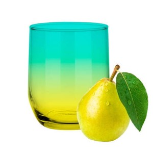 SZKLANKA 300ML COLORFUL ŻÓŁTY