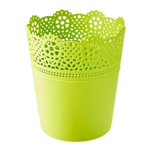 Doniczka Prosperplast Lace fi 18,5 cm limonka
