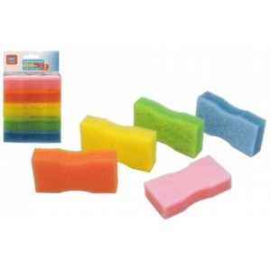 Gąbki do naczyń Rainbow 5 szt. RAVI