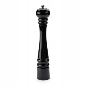 Młynek drewniany 32 cm czarny lakierowany FLORENTYNA