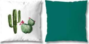 Komplet poszewek Miss Lucy Giardino Cactus 2-elementowy 2 x 40 x 40 cm