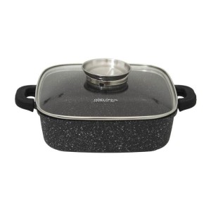 Garnek Greblon Kwadratowy Niski 24cm SEREY ODELO