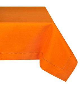 Obrus 85 x 85 Plamoodporny z Mereżką wz. 240_Pomarańczowy
