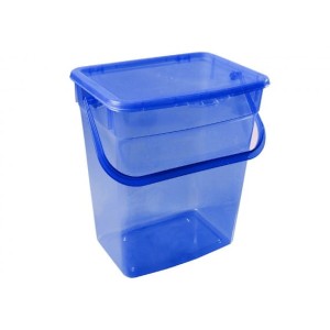 Pojemnik Plastikowy Na Proszek Wiaderko 6L Granat