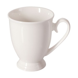 Kubek porcelanowy Diana 300 ml biały Ambition