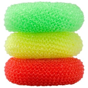 Druciaki plastikowe Praktyczna 3 sztuki