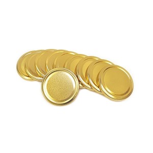  Zakrętka fi82/4 złota - 10 szt (4 zaczepy)