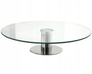 Patera szklana obrotowa śr.30 cm