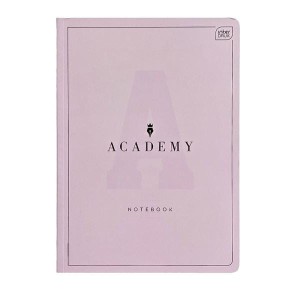 Brulion B5 128k kratka M 90g Academy pastel
