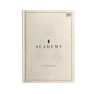 Brulion A5 96k kratka M 90g Academy pastel