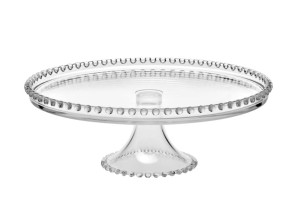 Patera szklana na ciasto Jasło Kuleczki 32 cm