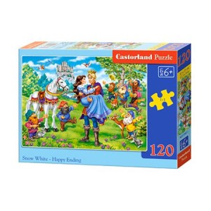 Puzzle 120 el. Snow White. Happy Ending