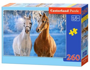 Puzzle Castorland 260 szt. Puzzle 260 The Winter Horses